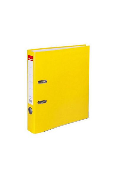 Esselte Narrow Plastic Folder (9945) Yellow Box of 30