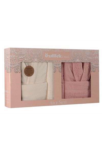 Özdilek Orkide Family Set Cream Powder M L