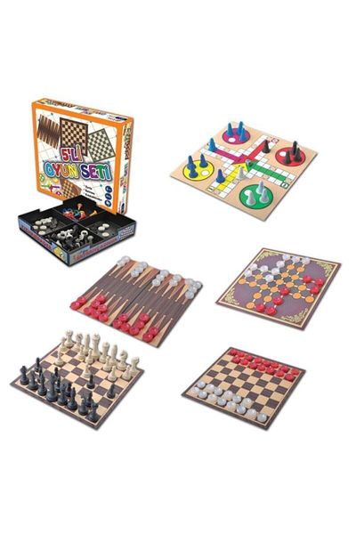 Star Oyun Aletleri 5-Piece Game Set