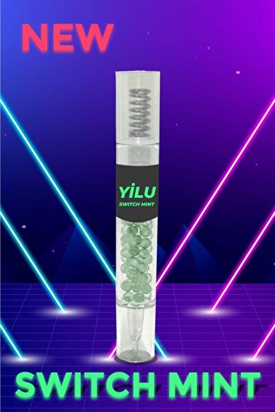 YİLU Mentol Topu 50 Adet Switch Nane(yeşil)+aplicator.