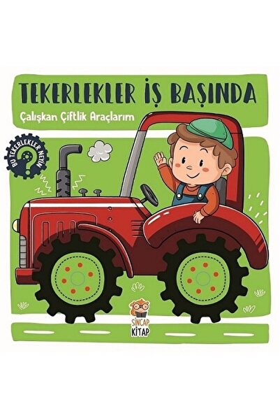 Timaş Yayınları Tekerlekler Iş Başında - Çalışkan Çiftlik Araçlarım