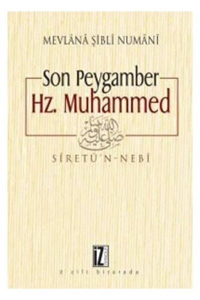 İz Yayıncılık Son Peygamber Hz. Muhammed