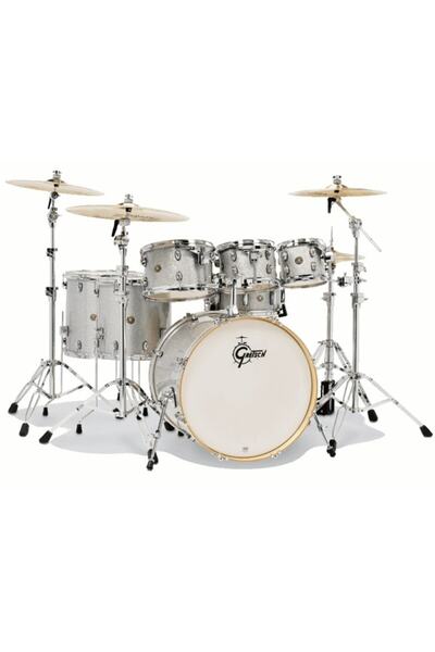 Gretsch Cm1-e826p-ss Catalina Maple 7 Parça Rock Shell Pack Akustik Davul (si...