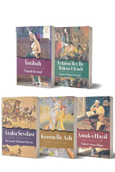 Venedik Yayınları Türk Klasikleri Seti - 5 Kitap