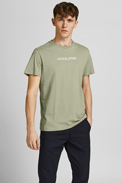 Jack & Jones Ανδρικό μπλουζάκι Jprblabooster-χακί 12208467