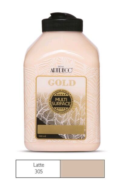 Artdeco Gold Multi-surface Akrilik Boya 500 Ml Latte 305 P: 1181