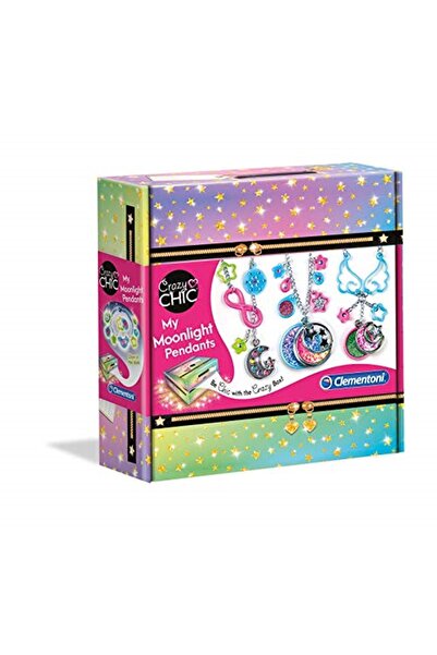 CLEMENTONI 18584 - Crazy Chic - Ayışığı Kolyeler, Moda Oyuncak 7 Yaş Kız