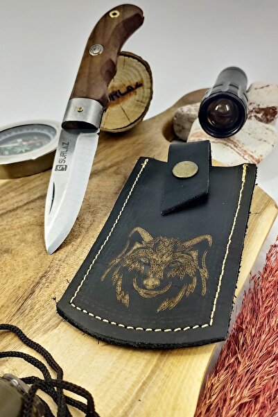 SürLaz Outdoor Çakı Kamp Bıçağı Paslanmaz Çelik + Kılıf