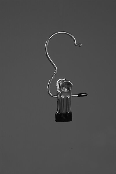 Modern Raf Tek Mandallı Metal Askı 25'li Paket