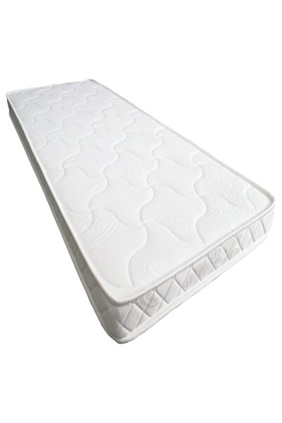 Balcıhouse Tek Kişilik  Sünger Yaysız Havlu Kumaş Kapitone Yatak 60x120x10