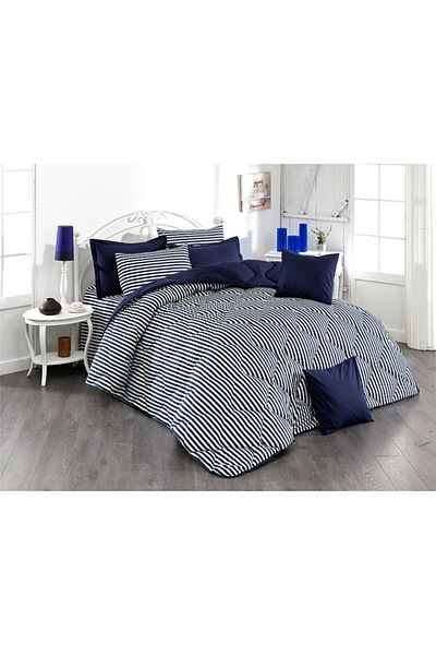 Sens Moi Quilt (single) Striped Model - Cotton - Ranforce Fabric