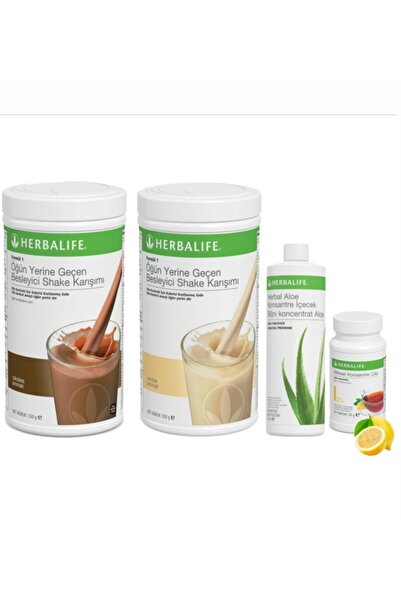 Herbalife Çikolata Shake Vanilya Shake Aloevera Limon Çay 50 Gr.