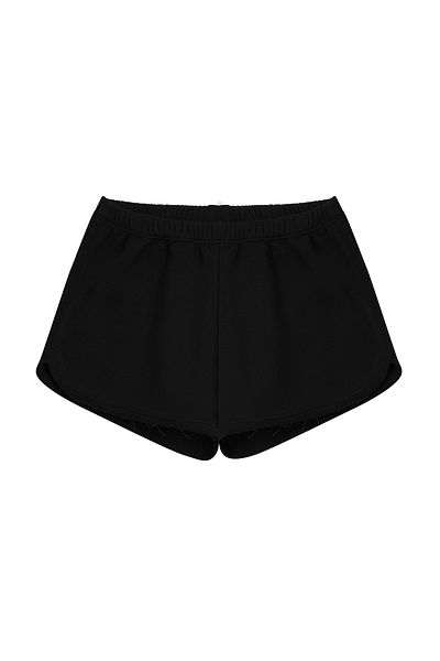 BASIC&CO كيكي شورت أسود صغير