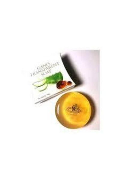 GANOSOAP 1 صابون حليب الماعز + 1 صابون شفاف