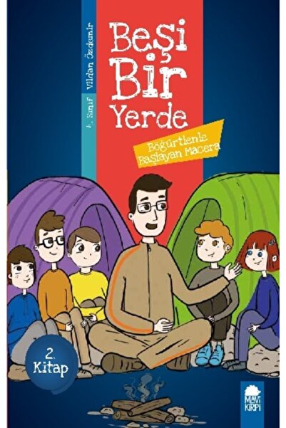 Türk Dil Kurumu Yayınları Kıda K02 Böğürtlenle Başlayan Macera - Beşi Bir Yer...