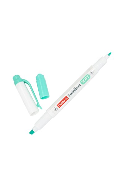 Dong-A Twinliner Soft Çift Uçlu Pastel Işaretleme Kalemi Emerald No:55