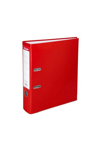 Esselte Large Plastic Folder (9940) Red 10 Pack