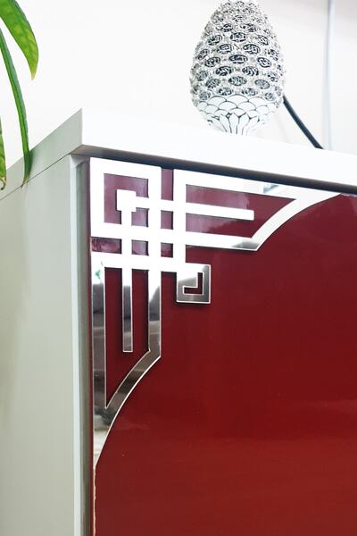GİZEM SHOP Decorative Cover Corner Decoration Mirror Plexiglass Corner Decoration