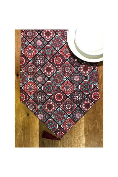 desen izmir Claret Red Ceramic Runner