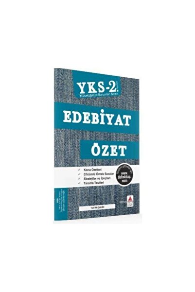 Delta Kültür Yayınevi Delta Kültür Yks 2. Oturum Edebiyat Özet