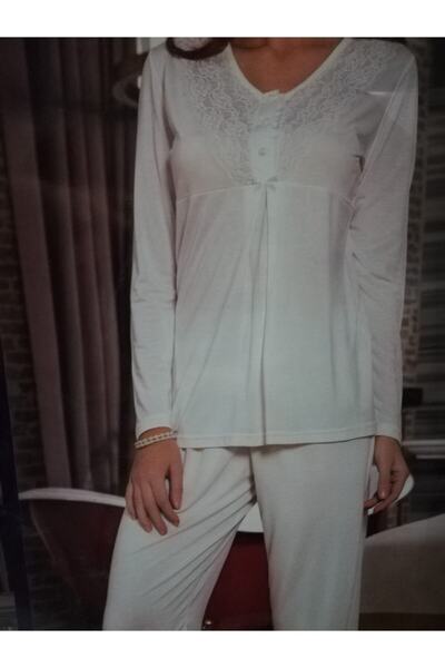 Yeni İnci Kadın 3 Lü Lohusa Ve Çeyiz Seti Pijama Takımı