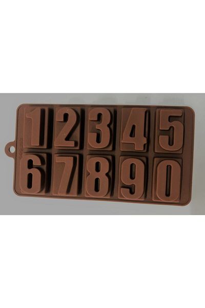 MENDELS Number Patterned Chocolate Mold