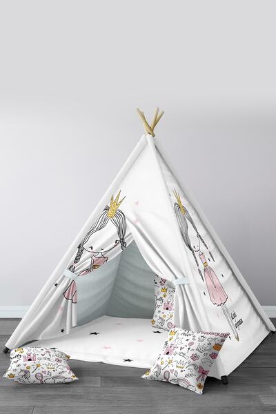 instababyrooms Çocuk Odası Tasarım Kızıldereli Oyun Çadırı Moodel No:203