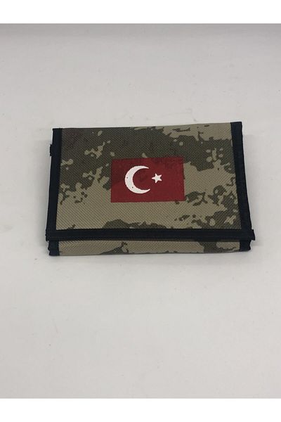 MKM Velcro Camouflage Flag Military Wallet