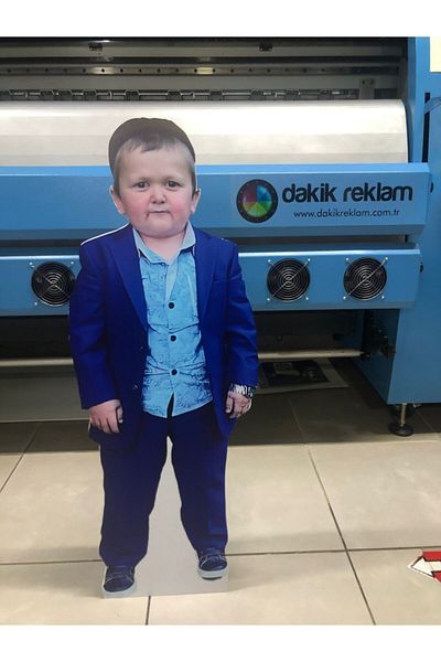 dakik reklam Hasbulla Magomedov Model Cardboard Man Hasbulla Small Man Model 95cm