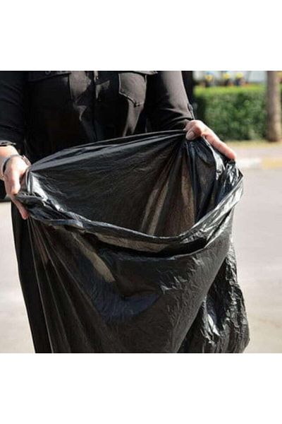 REFORMAK PLASTİK Jumbo Black Garbage Bag 300 gr 80 x 110 cm