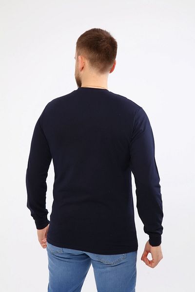 Çamdalı İş Elbiseleri Navy Blue Long Sleeve Sweatshirt - Suprem Work T-Shirt