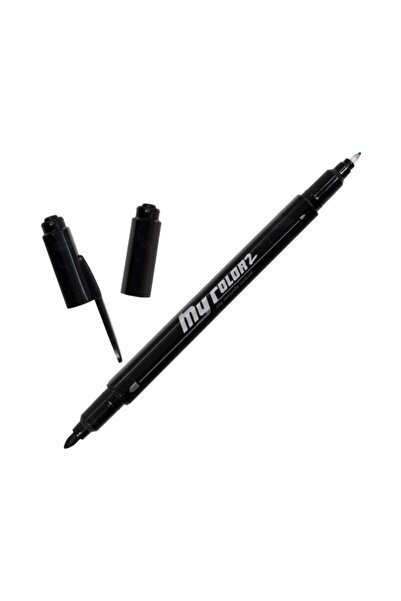 Dong-A My Color 2 Çift Uçlu Keçeli Kalem Black No:33