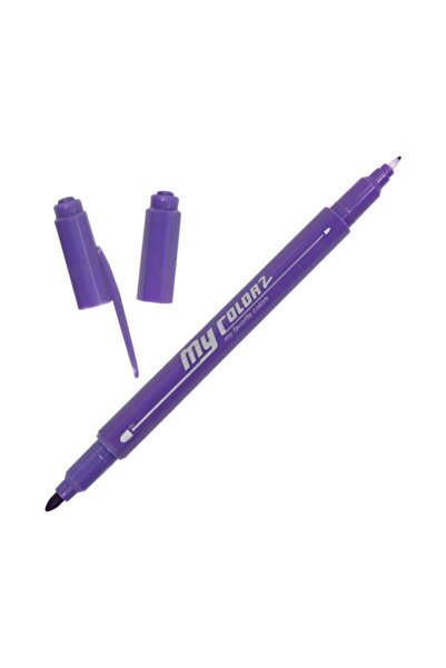 Dong-A My Color 2 Çift Uçlu Keçeli Kalem Violet No:18