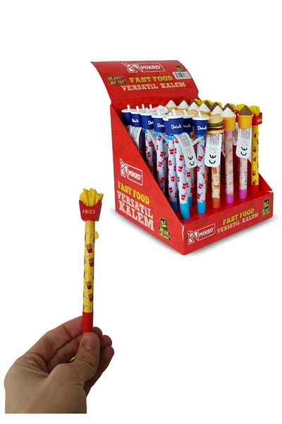 Mikro Versatile Pen with Fast Food Figure 0.7