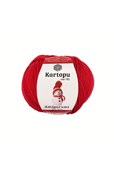 Kartopu Amigurumi El Örgü Ipi K143 Kırmızı