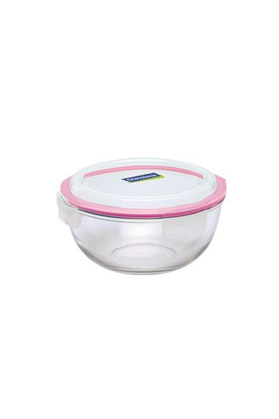Prima Nova Glasslock D-mbcb200 Round 2000 Ml Glass Storage Container
