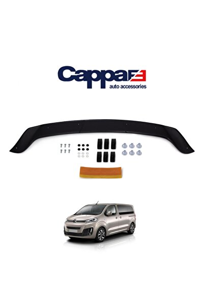 Cappafe Citroen Jumpy/spacetourer Ön Kaput Koruyucu Rüzgarlığı 2017- Yılı
