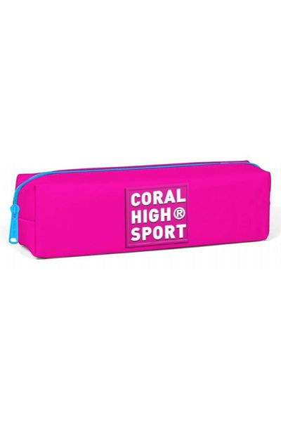 Coral High Αθλητική τσάντα μολυβιού μονής θήκης ροζ