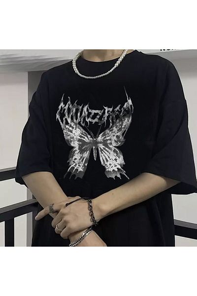 Köstebek Μπλουζάκι Codazzreet Butterfly Unisex - Streetwear