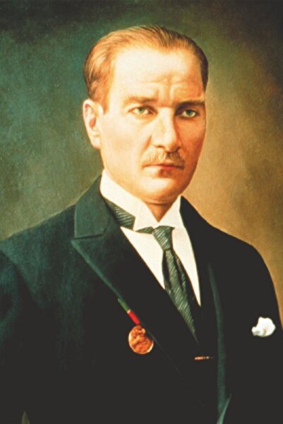 Atatürk Posteri Raşel Kumaş 400x600 cm