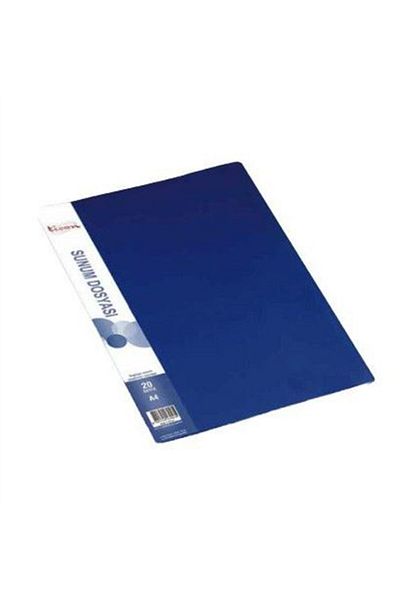 Ticon Catalog (Presentation) File 30 Lu A4 Blue 11517