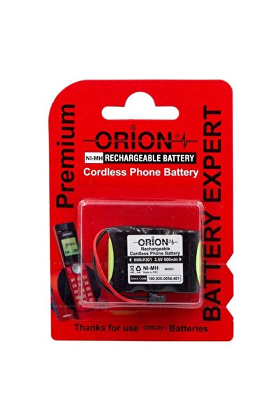 Orion Hhr-p301 3.6v 600mah Telsiz Telefon Pili
