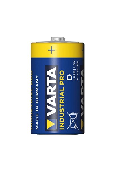 Varta 4020 Industrial D Büyük Boy Pro Alkalin Pil