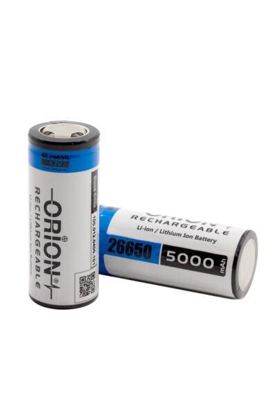 Orion 26650 3.7v 5000mah Şarj Edilebilir Li-ion Pil