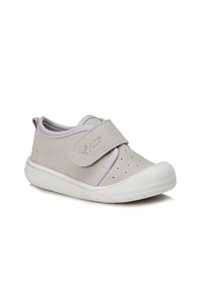 Vicco Anka Kız / Erkek Çocuk Gri Ilk Adım Bebe Patik Panduf Unisex Günlük Spor Ayakkabı 950.e19k.224