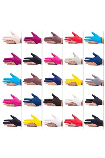 Leyaton Kralbilardo Bilardo Eldiveni 25 Adet Renkli Krl25