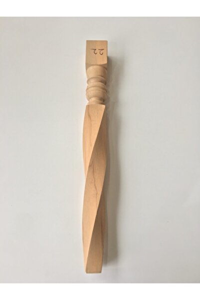 HİZMET AHŞAP Ahşap Torna Masa Ayağı 8x8x75