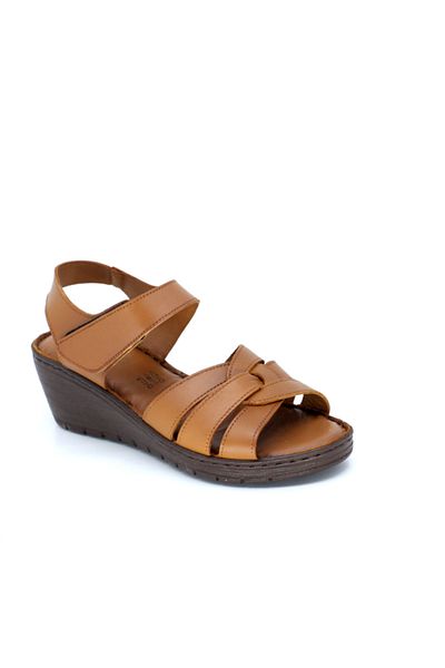 TRENDYSHOES Trendyshose D22-001 Δερμάτινα Ανατομικά Γυναικεία Σανδάλια