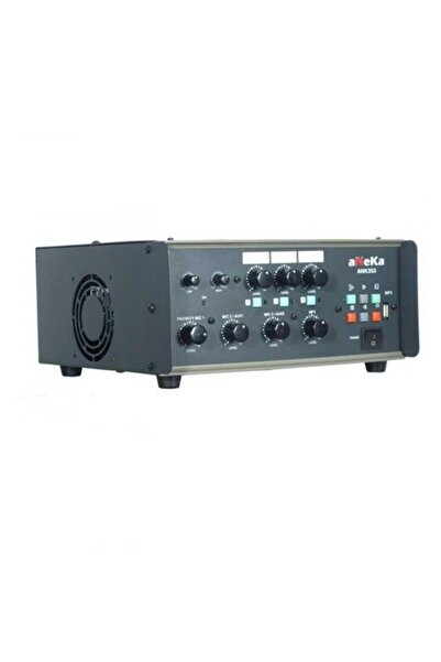 ATAK Ank-353 3x60w 100v 2 Mikrof Girişli Mp3 Mikser