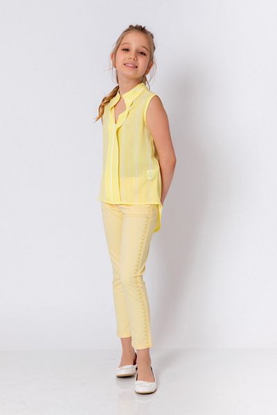 incity Girl's Yellow Trousers